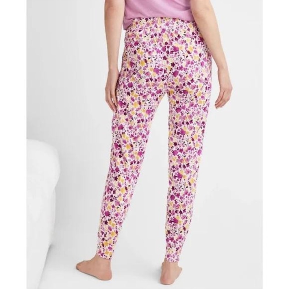 NEW State of Day Floral Print Lounge Pants Comfy Pajama Joggers Casual - Picture 2 of 4